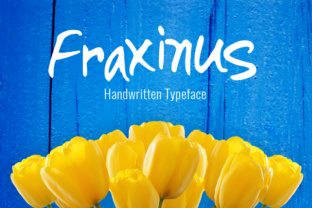 Fraxinus: A Modern Handwritten Typeface for Digital Branding