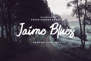 Jaime Blues: A Handwritten Typeface for Editorial Design