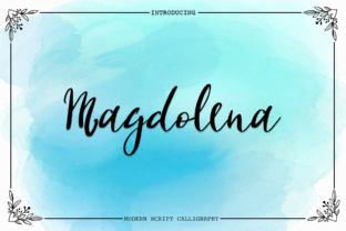 Magdolena Handwritten Font for Crafters and Sellers