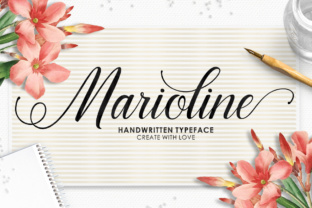 Marioline Typeface Review: Elevating Campaign Visuals with Elegant Script Design