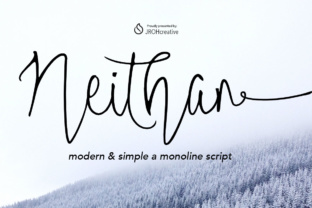 Neithan Typeface Review: A Modern Script for Brand Identity