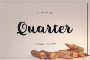 Quarter Script: The Handwritten Typeface for Authentic Craft Brands