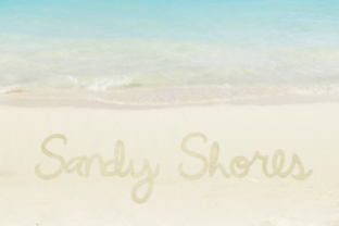 Sandy Shores: A Handwritten Typeface for Calm Editorial Design