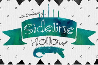 Sideline Hollow: The Script Amp Font for Professional Branding