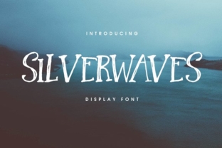 Silverwaves: A Refined Script Font for Editorial Design