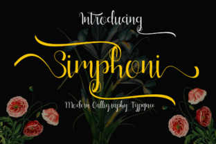 Simphoni: The Elegant Script Font for Polished Brand Identity