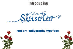 Sketsa Leo: A Modern Calligraphy Script for Authentic Brand Identity
