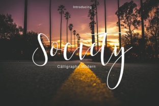 Society Typeface: Elevate Handmade Brand Identity