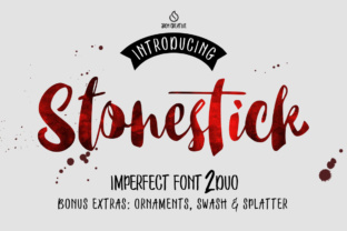 Stonestick Typeface Review: Hand-Painted Charm for Maker Brands