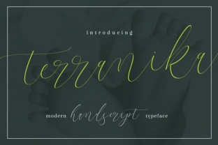 Terranika: The Modern Handwritten Typeface for Digital Branding