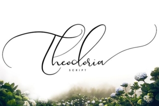 Theodoria: A Handcrafted Script for Authentic Brand Identity