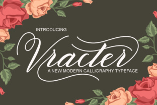 Vracter Typeface: Elevate Campaign Visuals With Script Amp Fonts