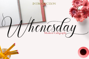 Whenesday Typeface Review: Elegant Script for Brand Identity