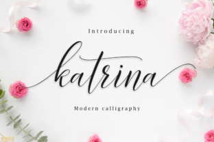Why Katrina Is the Handwritten Script Font for Modern Editorial Design