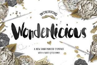 Wonderlicious Typeface Review: A Handcrafted Script for Brand Identity