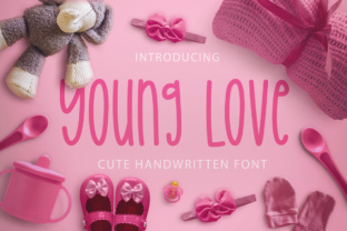 Young Love Typeface: Elevating Campaign Visuals with Modern Handwritten Style