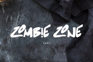 Zombie Zone: A Handcrafted Typeface for Bold Brand Identity